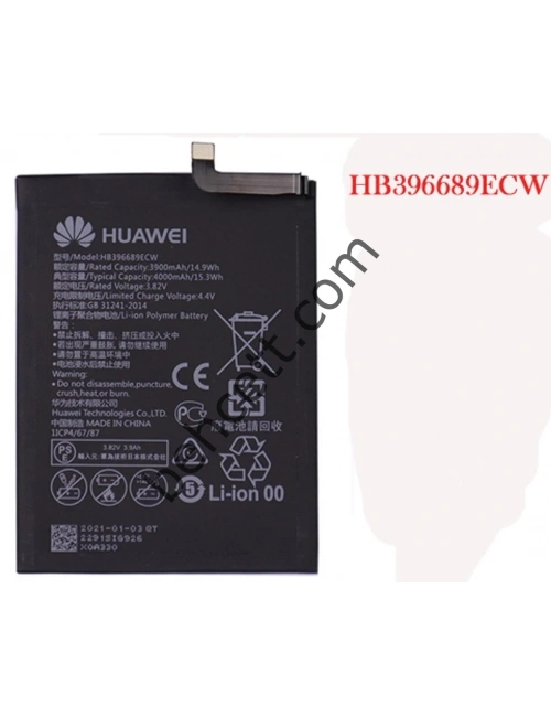 Huawei Y7 2019 Hb406689Ecw Pil Batarya
