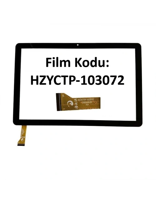 HZYCTP-103072 Kablo Kodlu Dokunmatik Siyah