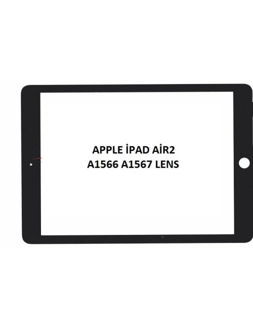 İpad Air 2 A1566 A1567 Lens Siyah