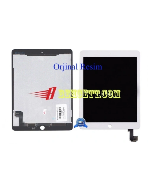 ipad Air 2 A1567 Lcd Ekran  Dokunmatik Takım Beyaz