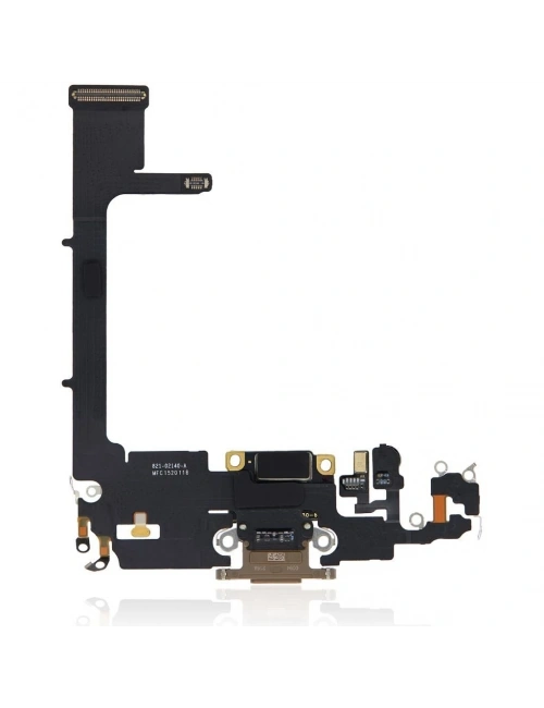 iPhone 11 Pro Şarj Soketi Kulaklık Mikrofon Filmi Flex Gold