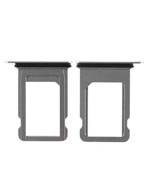iPhone X Sim Kart Yuvası Sim Tray Beyaz Silver