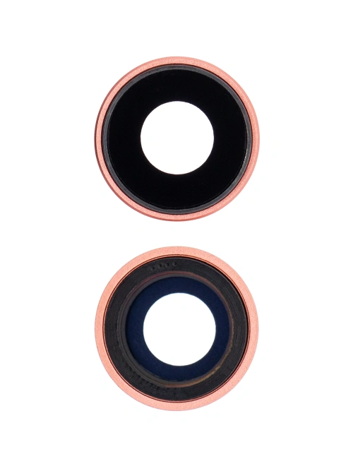 iPhone XR Kamera Camı Kamera Lensi Full Mercan Coral