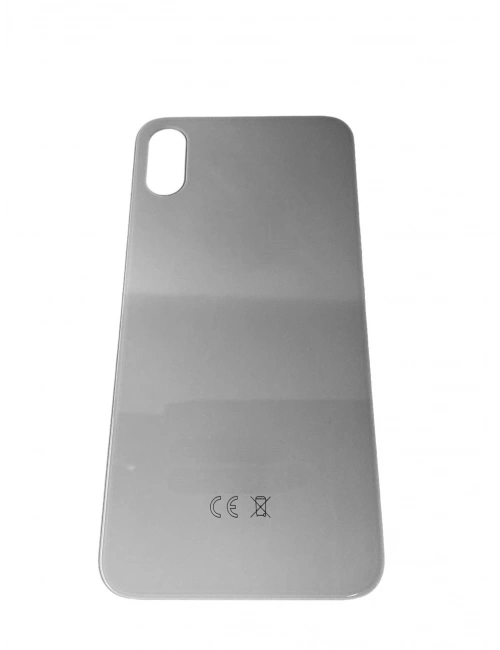 iPhone XS Arka Cam Pil Kapağı Gümüş Silver