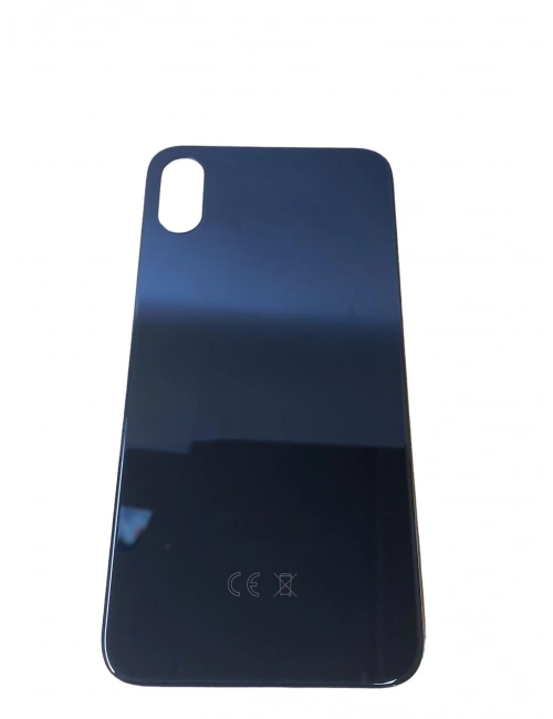 iPhone XS Arka Cam Pil Kapağı Uzay Grisi Siyah