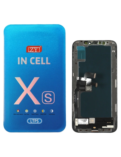 iPhone XS Lcd Ekran Dokunmatik ZY İncell Kalite