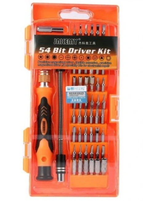 Jakemy 54 Bit Driver Kit Tornavida Seti