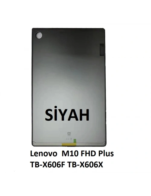 Lenovo  M10 FHD Plus TB-X606F TB-X606X Arka Kasa Kapak SİYAH