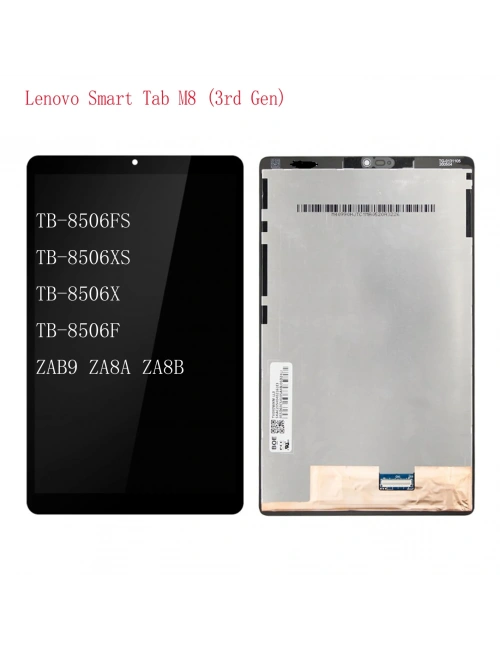Lenovo Smart Tab M8 3.Nesil TB-8506FS TB-8506XS TB-8506X TB-8506F Lcd Ekran Dokunmatik Set