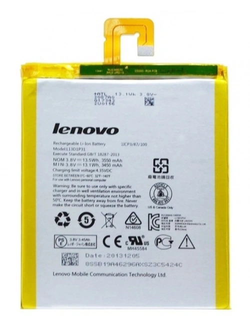 Lenovo Tab 7 TB-7304 TB-7304F TB-7304H Pil Batarya