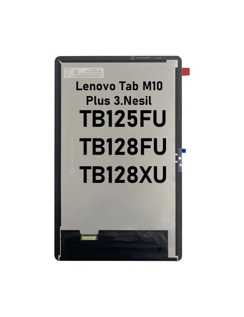 Lenovo Tab M10 Plus 3.Nesil TB125FU TB128FU TB128XU Lcd Ekran Dokunmatik Takım
