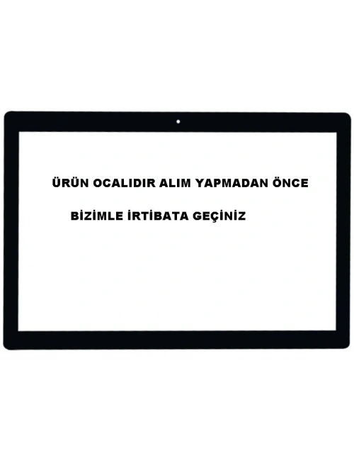 Lenovo Tab M10 TB-X605 X605F Ön Cam Dokunmatik Lens Ocalı