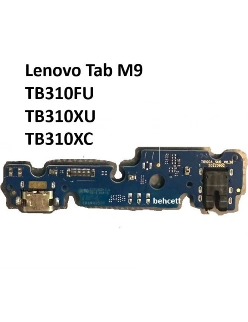 Lenovo Tab M9 TB310FU TB310XU TB310XC Şarj Soketi Bord