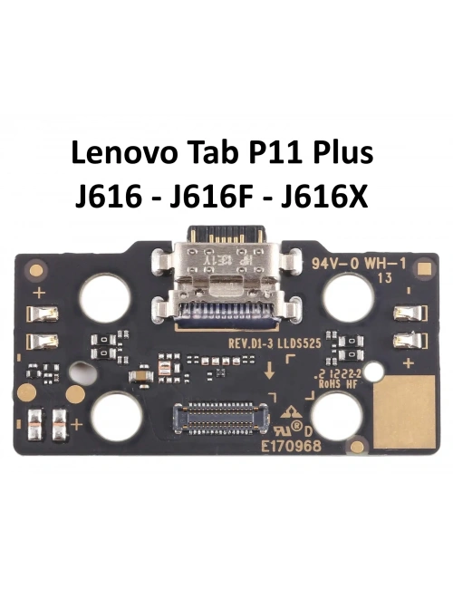 Lenovo Tab P11 Plus TB-J616 TB-J616F Şarj Soket Bordu