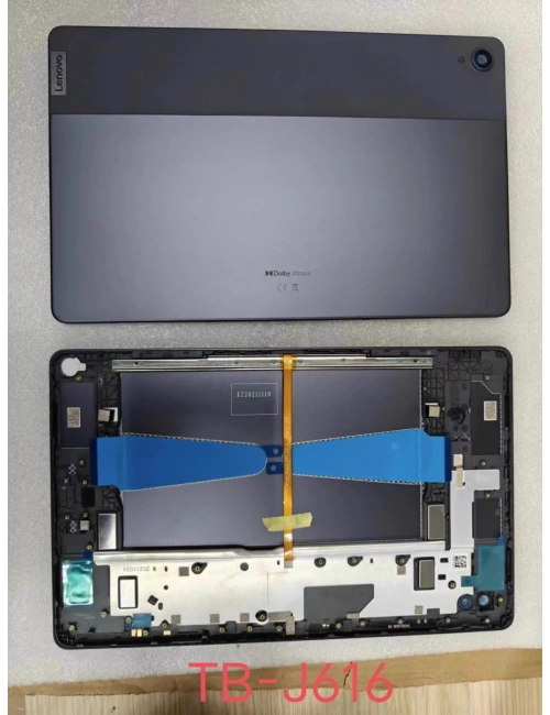 Lenovo Tab P11 Plus TB-J616X TB-J616F TB-J616L Arka Kasa Kapak Siyah