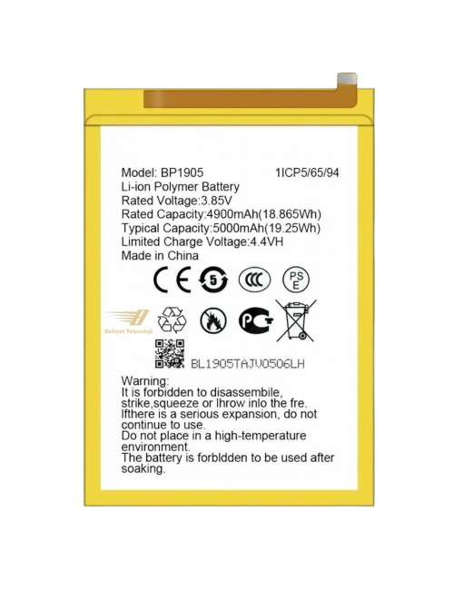 Omix X600 BP1905 Batarya Pil