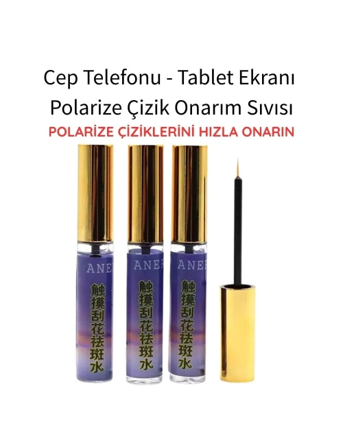 Polarize Çizik Giderici Kalem Sıvı