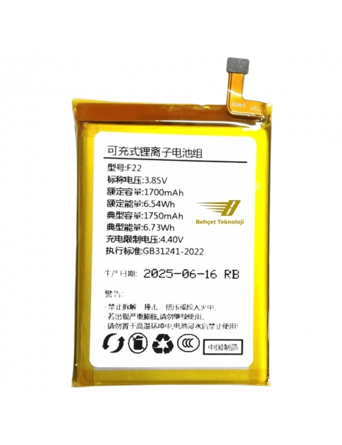 Qin F22 Batarya Pil