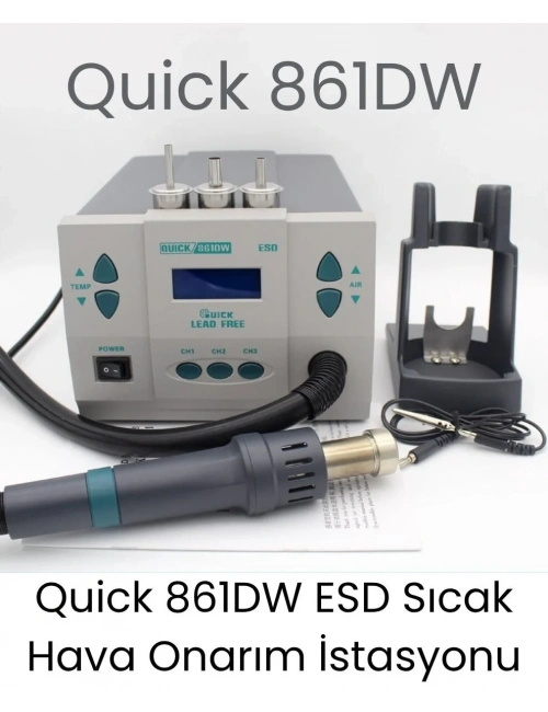 Quick 861DW Sıcak Hava İstasyonu
