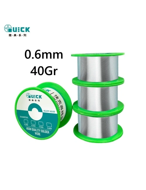 Quick JD 0.6mm Lehim Teli 40Gr