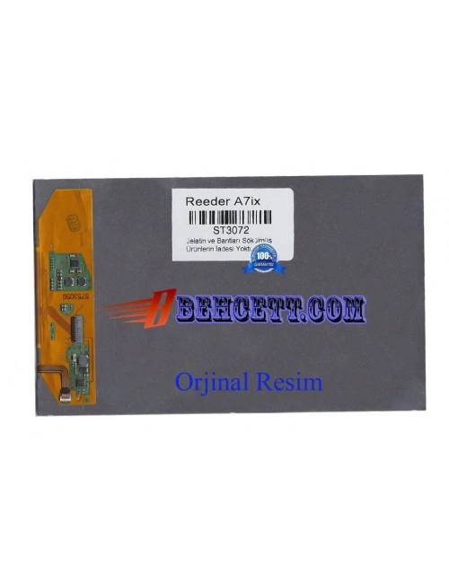 Reeder A7i Lcd Ekran Panel Servis Orjinali