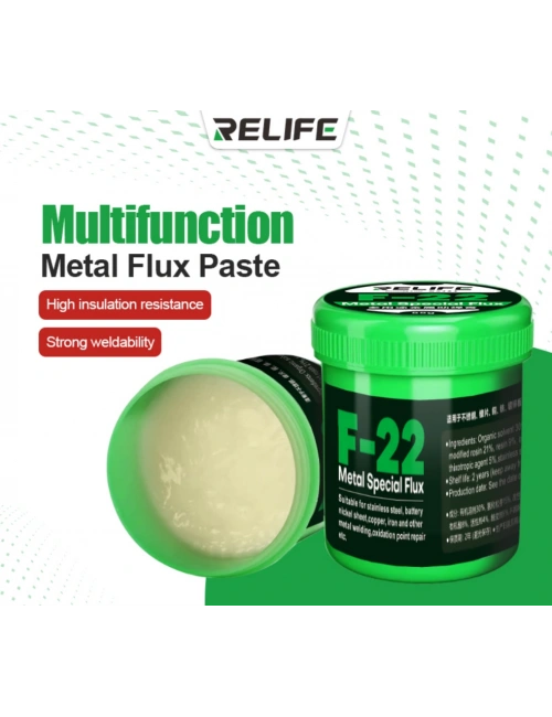 RELİFE F-22 Çok Amaçlı Metal Special Flux 55gr
