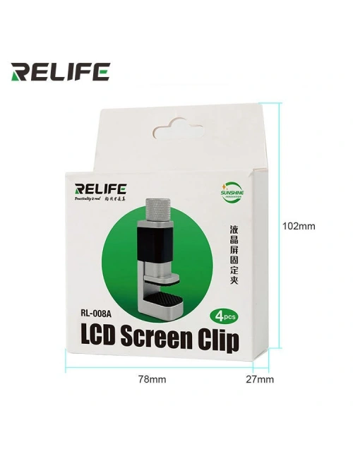 Relife RL-008A 4 Adet Sıkıştırıcı Tutucu Kıskaç