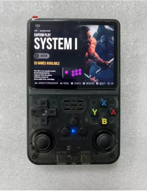 Retro R36S Retro El Tipi Oyun Konsolu 64GB +15.000 Oyun