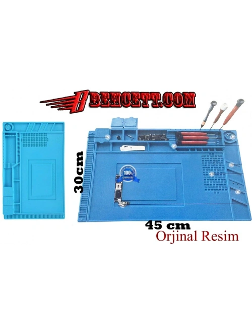 S-160 Profesyonel Manyetik Silikon Tamir Pedi(45X30 Cm)