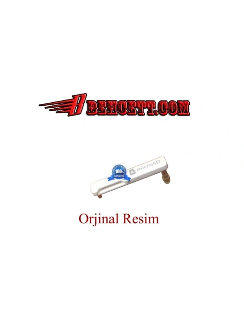Samsun T110-T111-T112-T113-T116 Micro Sd Kart Kapağı Beyaz