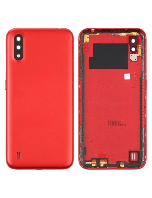 Samsung Galaxy A01 / SM-A015F Arka Pil Kapak Kırmızı