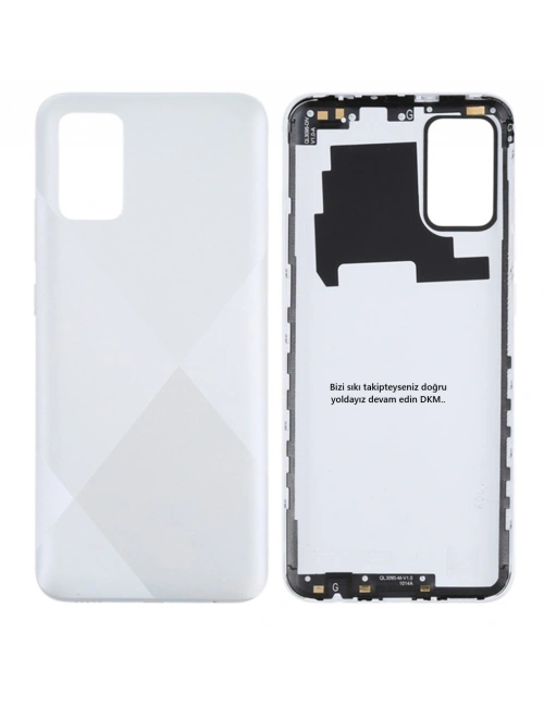 Samsung Galaxy A02s / SM-A025F Arka Kapak Beyaz