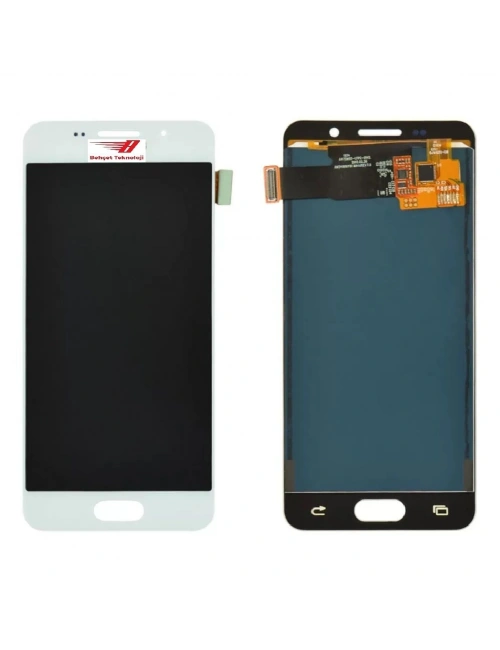 Samsung Galaxy A3 2016 SM-A310 Lcd Ekran Dokunmatik Orijinal Çıtasız Beyaz