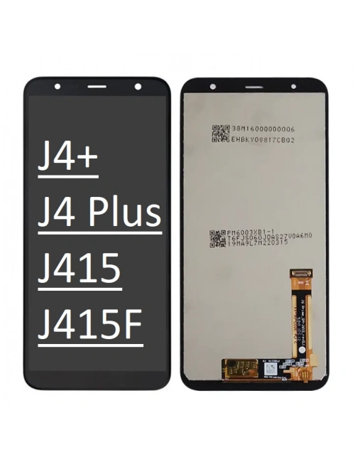 Samsung Galaxy J4+ J4 Plus J415F Lcd Ekran Dokunmatik Siyah