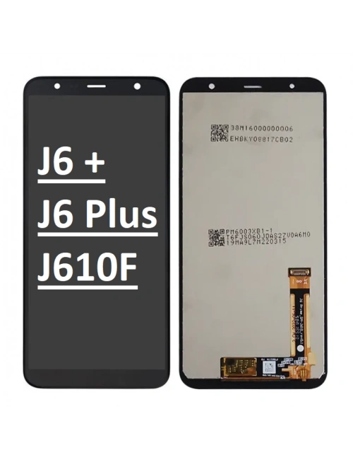 Samsung Galaxy J6+ J6 Plus J610F Lcd Ekran Dokunmatik Siyah