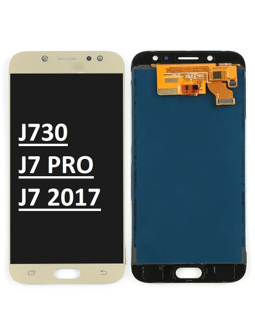 Samsung Galaxy J7 Pro J730 J730F Lcd Ekran Dokunmatik GOLD