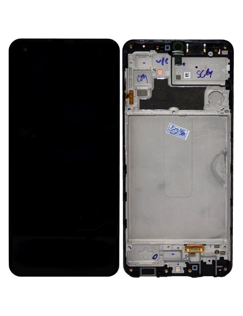 Samsung Galaxy M32 4G SM-M325 M325F Lcd Ekran Dokunmatik Çıtalı Oled