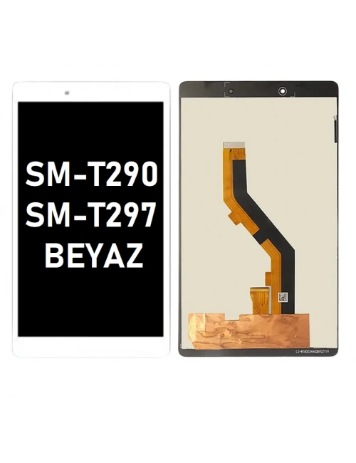 Samsung Galaxy Tab A 8 SM-T290 Lcd Ekran Dokunmatik Takım Beyaz