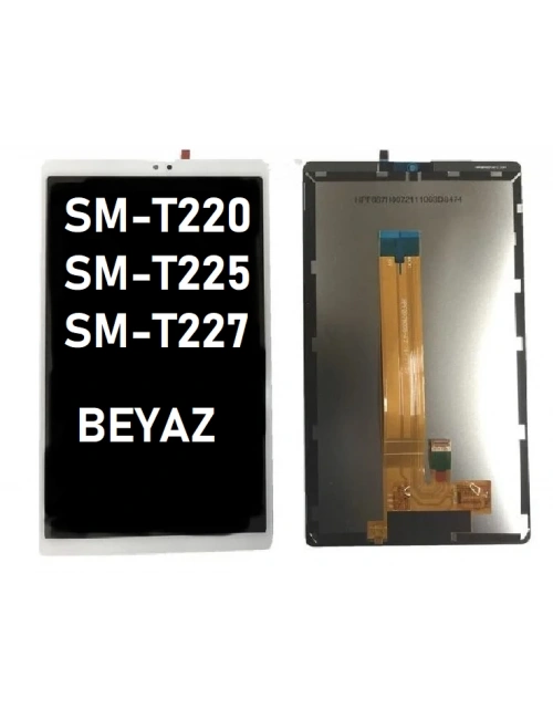Samsung Galaxy Tab A7 Lite SM-T220 T225 T227 Lcd Ekran Dokunmatik Takım Beyaz