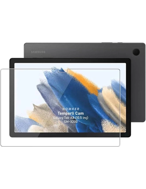 Samsung Galaxy Tab A8 Wi-Fi SM-X200 X205 X207 Tablet Kırılmaz Cam Ekran Koruyucu