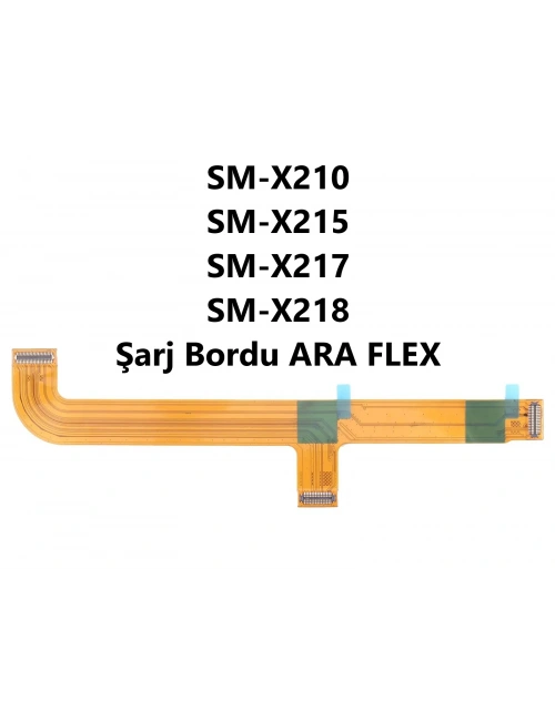 Samsung Galaxy Tab A9 Plus SM-X210 SM-X215 SM-X217 SM-X218 Şarj Flex Ara Film