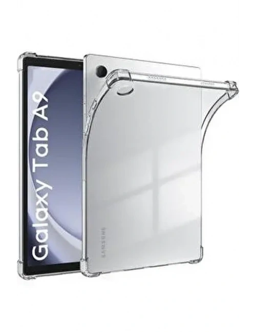 Samsung Galaxy TAB A9 SM-X110 SM-X115 SM-X117 Şeffaf Silikon Kılıf