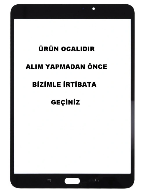 Samsung Galaxy Tab S2 T710 Dokunmatik Lens Siyah