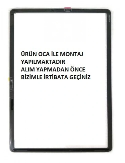 Samsung Galaxy Tab S7 FE SM-T730 SM-T733 SM-T736 SM-T737 Ön Cam Lens Ocalı