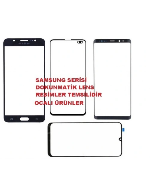 Samsung S10 E Ocalı Ön Cam Lens Siyah