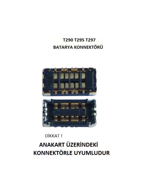 Samsung Tab A8 SM-T290 T295 T297 Batarya Pil Konnektörü