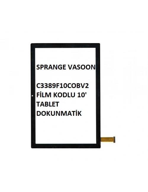 Sprange Vasoun 10 Tablet Dokunmatik
