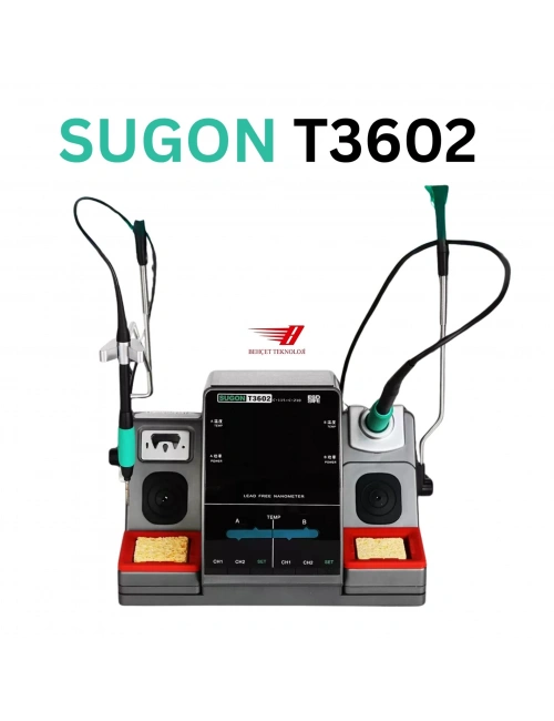 Sugon T3602 Çift Kollu Lehimleme İstasyonu