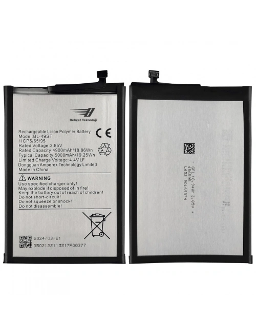 Tecno Spark 10 4G Batarya Pil