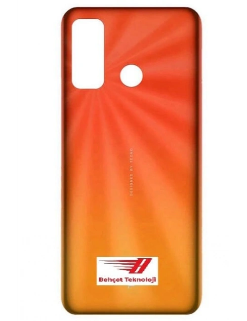 Tecno Spark 5 Arka Kapak Pil Kapağı Turuncu